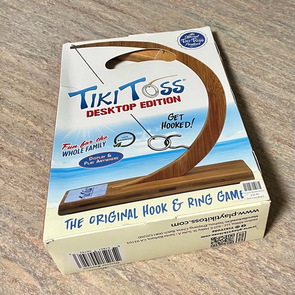 NWT Tiki Toss Desktop Edition The original hook & ring game - Picture 11 of 12